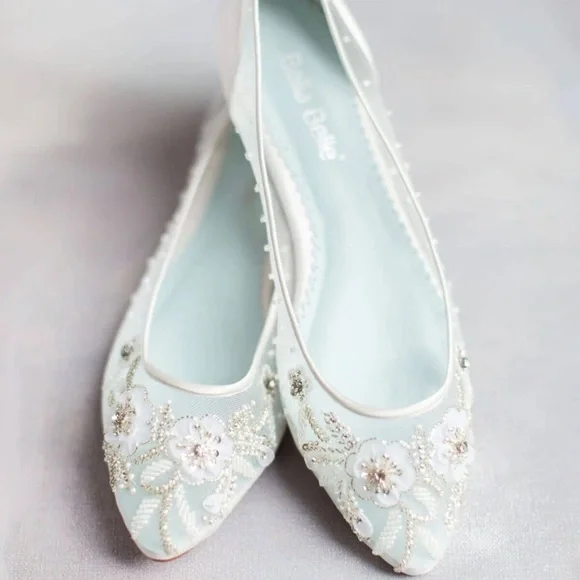 Bella Belle Shoes Bella Belle Wedding Shoes With Blue Sole